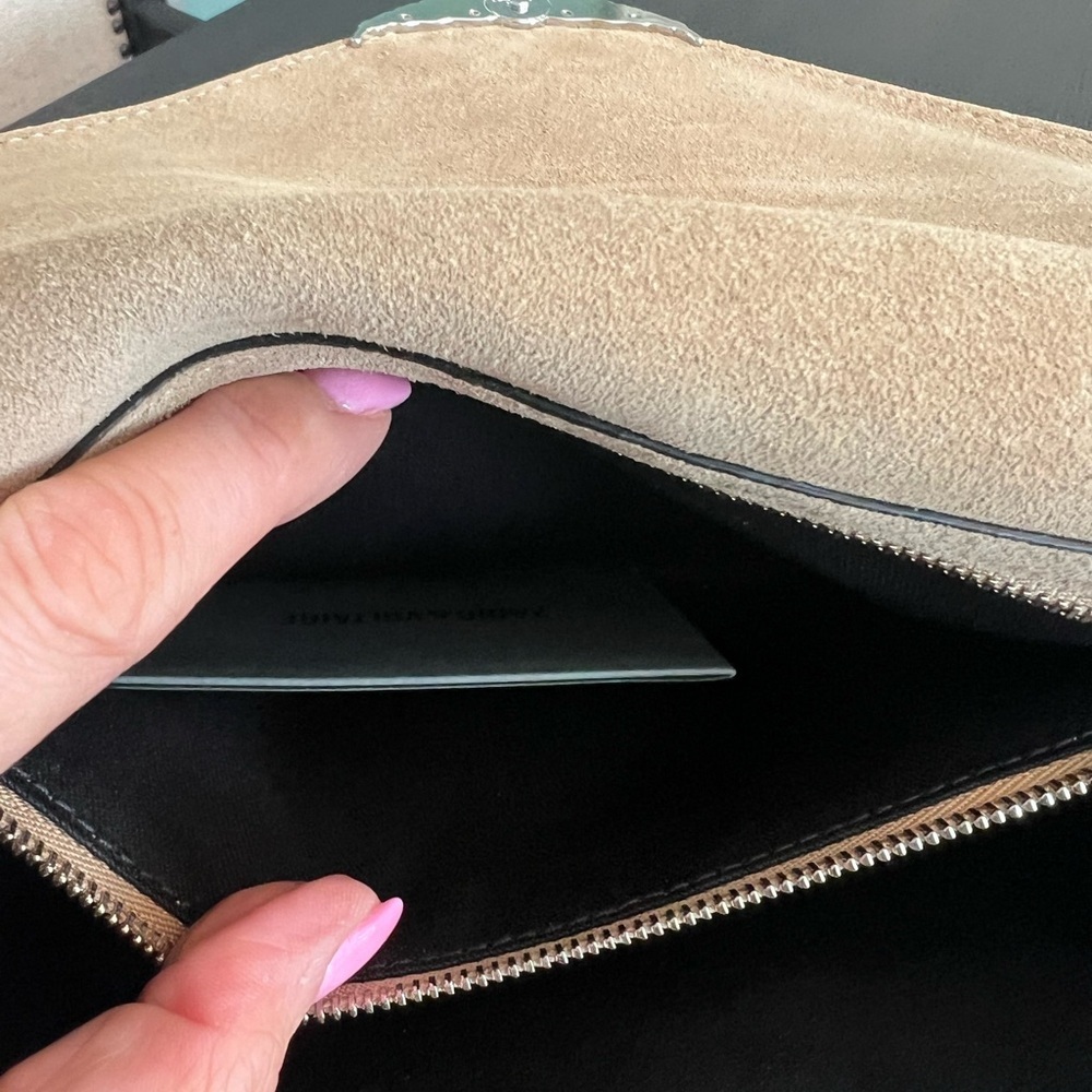 NWT Zadig & Voltaire Borderlne Daily Leather Crossbody Bag - Picture 12 of 16